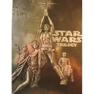 Star Wars 4-Disc DVD Trilogy Box Set NIB